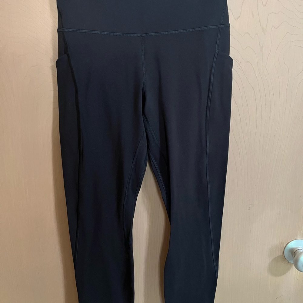 lululemon align high rise pant with pocket 25” black